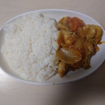 今日はパキスタンカレーを作りました。同じカレーと言う事で作ったよレポートを送らせて頂きました。